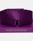 Silk Sleep Mask with Soft Padding for Luxurious Sleep in Total Darkness