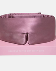 Silk Sleep Mask with Soft Padding for Luxurious Sleep in Total Darkness