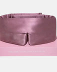 Silk Sleep Mask with Soft Padding for Luxurious Sleep in Total Darkness
