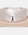 Silk Sleep Mask with Soft Padding for Luxurious Sleep in Total Darkness