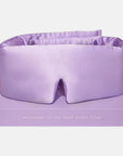 Silk Sleep Mask with Soft Padding for Luxurious Sleep in Total Darkness
