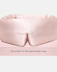 Silk Sleep Mask with Soft Padding for Luxurious Sleep in Total Darkness