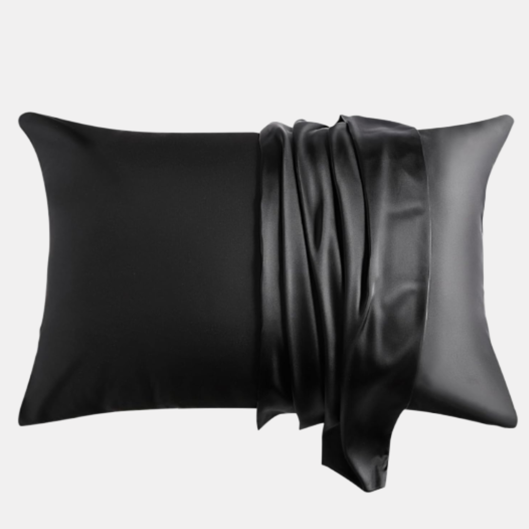 2-Pack Mulberry Silk Pillowcases – Soft, Breathable, Anti-Frizz Luxury Pillow Covers for Hair & Skin
