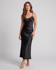 100% Silk Luxury Nightgown – Elegant, Soft, Breathable Sleepwear for Women - Silken & Dreams