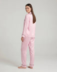 Women's Satin Silk Pajama Set – Soft, Lightweight Sleepwear with Long Sleeve Top & Pants - Silken & Dreams