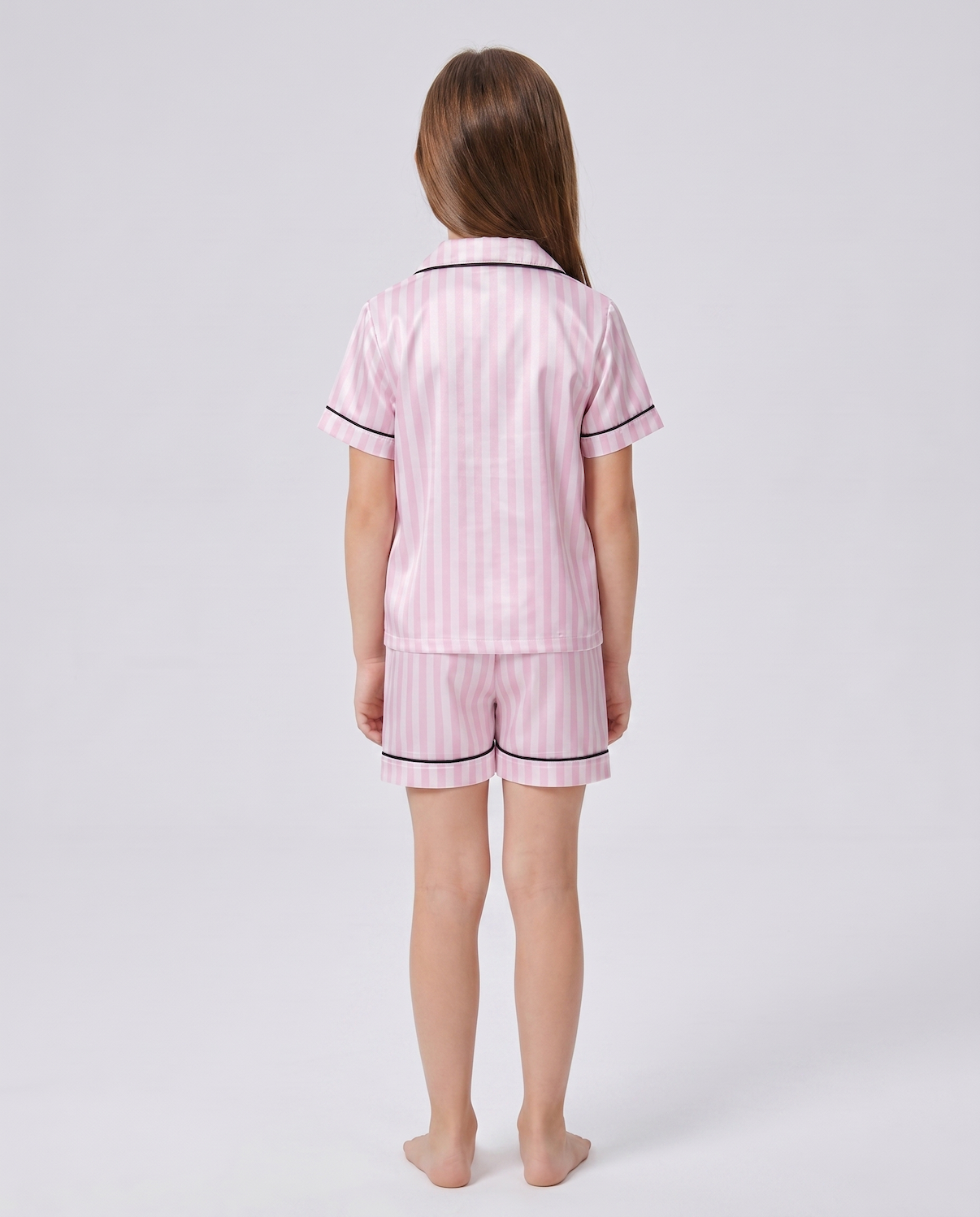 Kids Summer Pajama Set – Short Sleeve Top &amp; Comfy Shorts Sleepwear for Boys and Girls