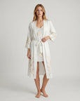 Shira Satin Nightdress – Chic Silky Sleepwear with Open Back Design