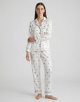 Women's Satin Silk Pajama Set – Soft, Lightweight Sleepwear with Long Sleeve Top & Pants - Silken & Dreams