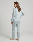 Pajama Set for Women – Soft, Breathable, Luxury Sleepwear with Long Sleeves & Pants - Silken & Dreams