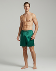 Men’s 100% Mulberry Silk Shorts – Luxurious Lightweight Nightwear