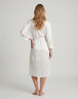 Shira Satin Nightdress – Chic Silky Sleepwear with Open Back Design