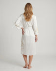 Shira Satin Nightdress – Chic Silky Sleepwear with Open Back Design