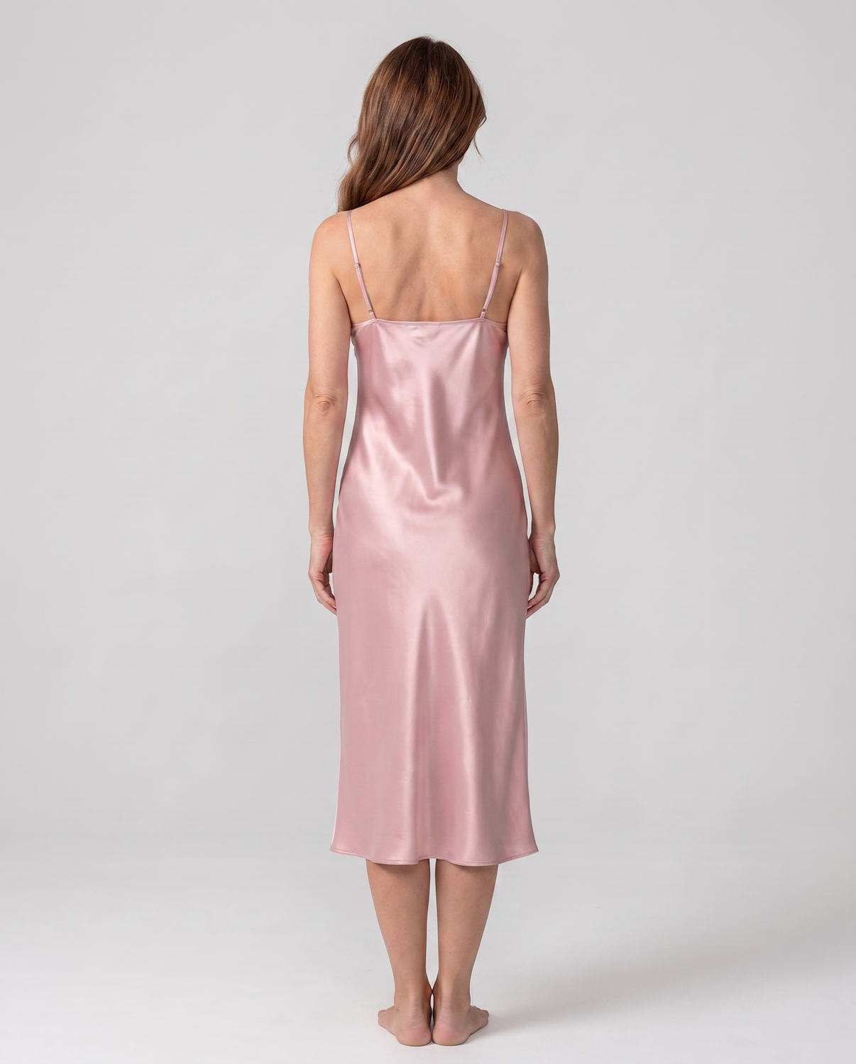 100% Silk Luxury Nightgown – Elegant, Soft, Breathable Sleepwear for Women - Silken &amp; Dreams