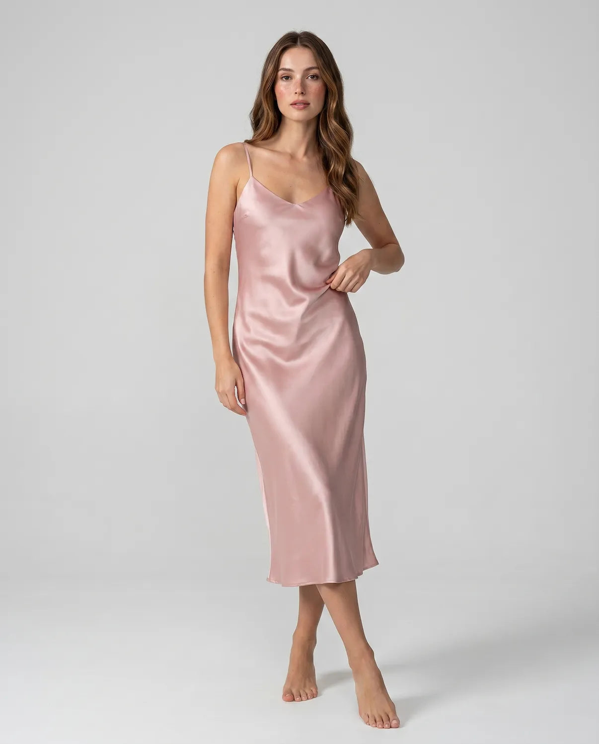 100% Silk Luxury Dress – Elegant, Soft &amp; Breathable for Women - Silken &amp; Dreams