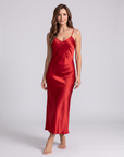 100% Silk Luxury Nightgown – Elegant, Soft, Breathable Sleepwear for Women - Silken & Dreams