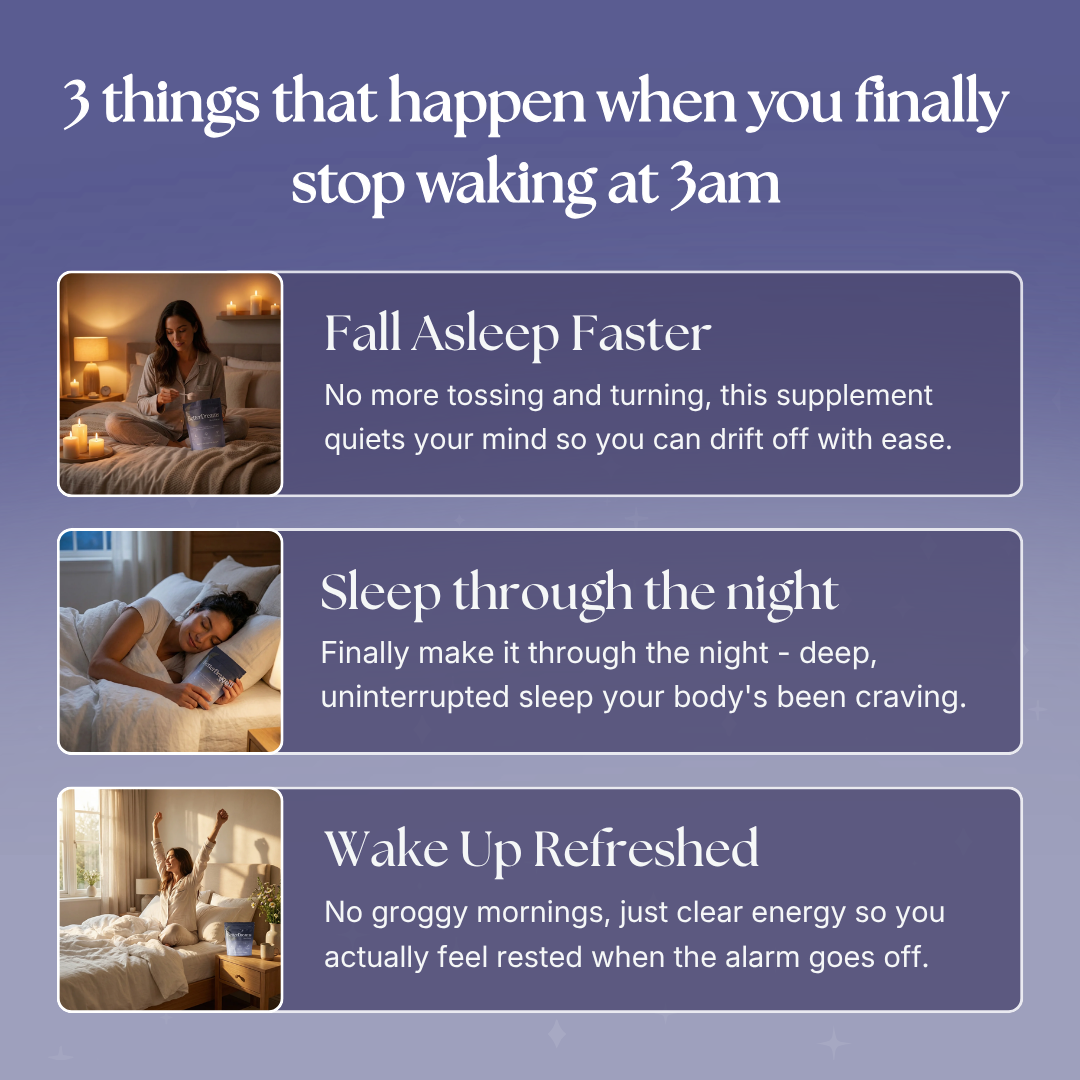 Better Dreams | For the Sleep That Changed When Your Body Did