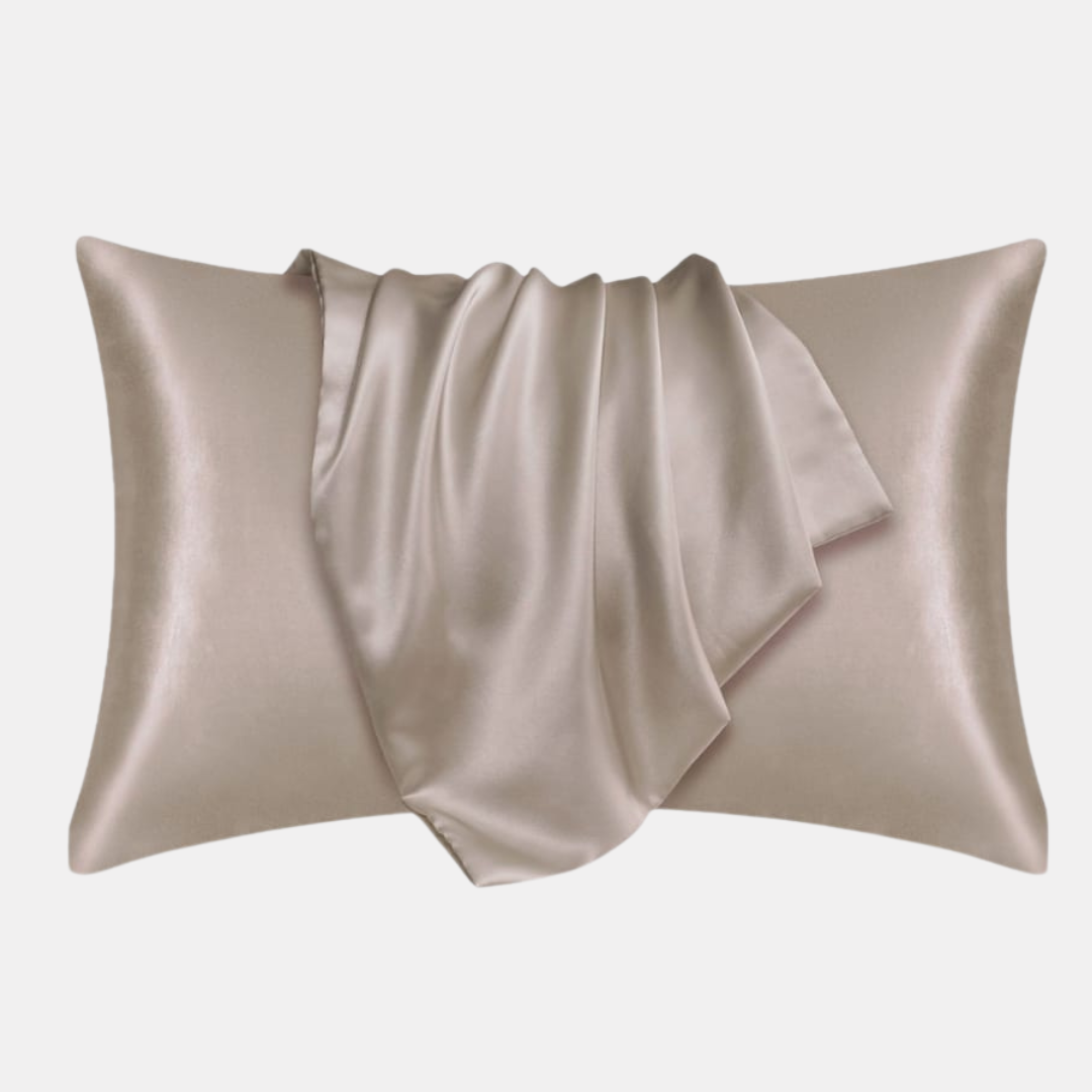 2-Pack Mulberry Silk Pillowcases – Soft, Breathable, Anti-Frizz Luxury Pillow Covers for Hair & Skin