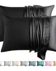 2-Pack Mulberry Silk Pillowcases – Soft, Breathable, Anti-Frizz Luxury Pillow Covers - Silken & Dreams