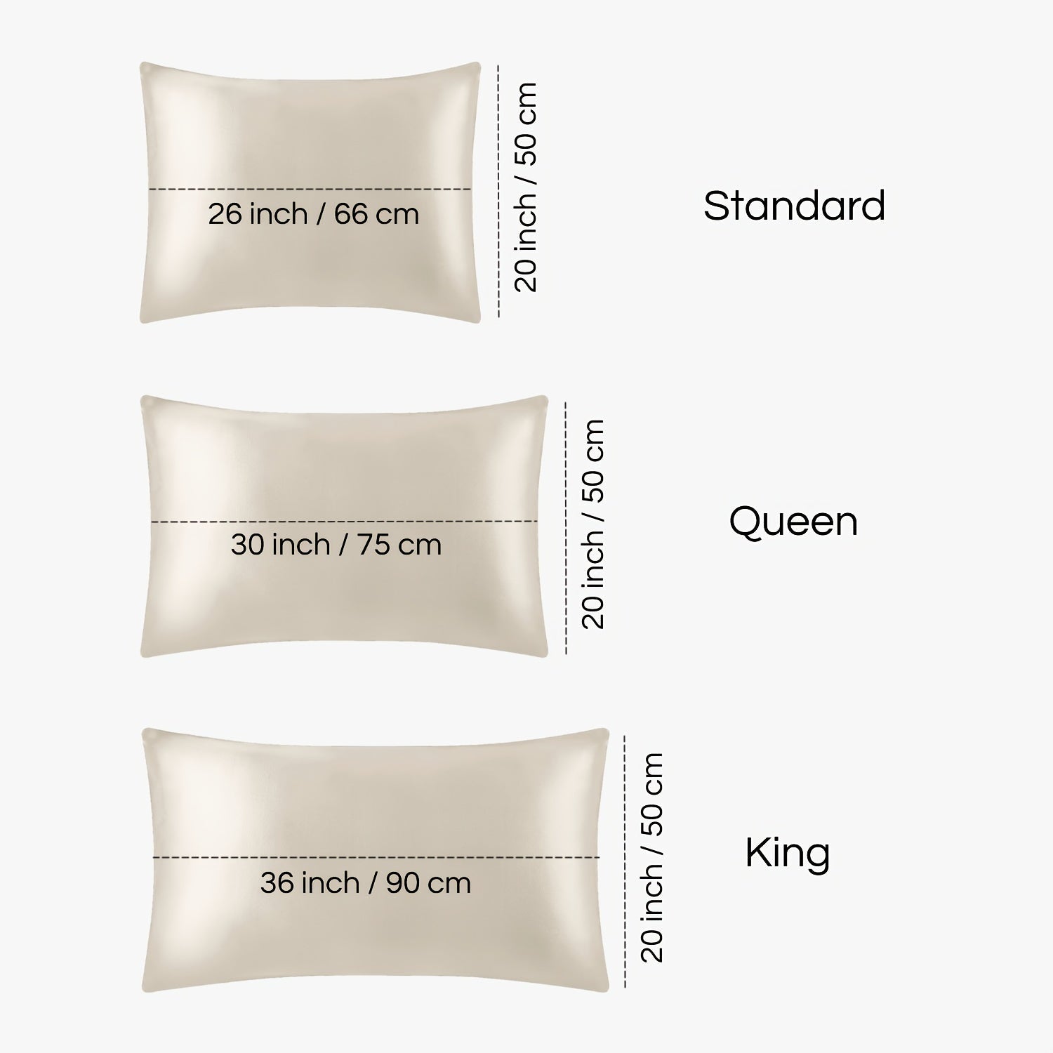 Mulberry Silk Pillowcases – Soft, Breathable, Anti-Frizz Luxury Pillow Covers - Silken & Dreams